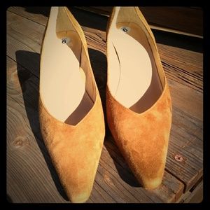 J Crew suede pumps